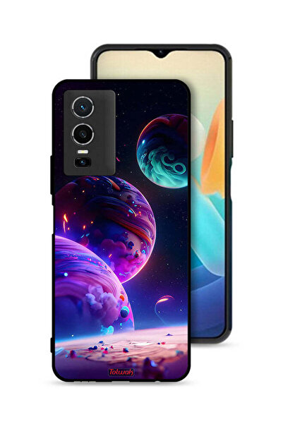 Tolwak غطاء حماية لهاتف Vivo Y76 5G بنقشة كوكبية