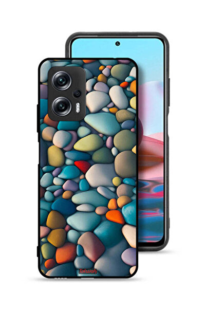 Tolwak غطاء حماية لهاتف شاومي ريدمي نوت 11T برو 5G بنمط تجريدي من الأحجار