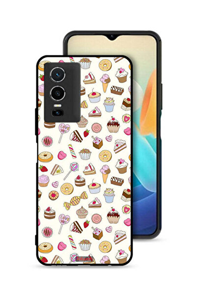 Tolwak Vivo Y76 5G Protective Case Cover Pattern Of Favorite Items