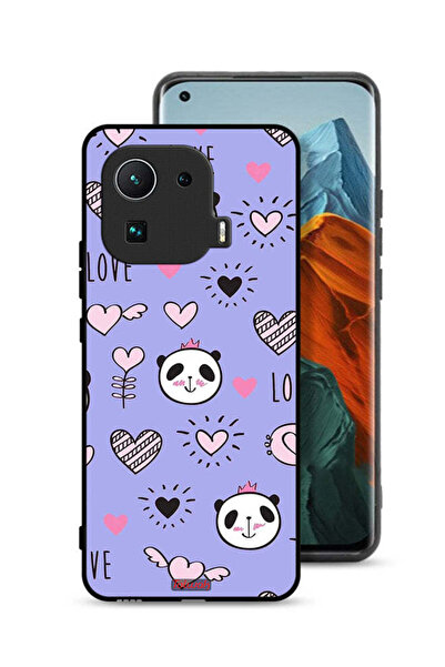 Tolwak غطاء حماية شاومي مي 11 برو برسومات الحب والباندا