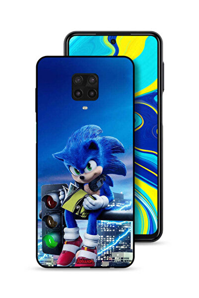 Tolwak غطاء حماية لهاتف شاومي ريدمي نوت 9 برو بطباعة سونيك