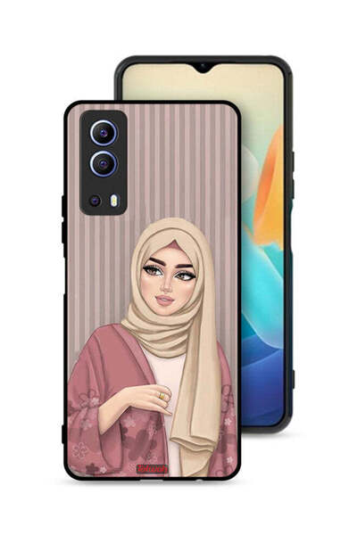 Tolwak Vivo iQOO Z3 5G Protective Case Cover Hijab Girl Art