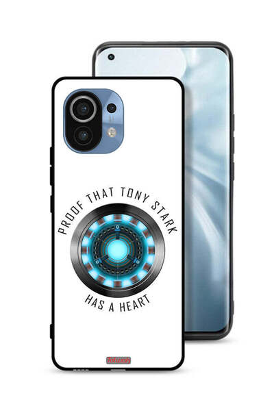 Tolwak غطاء حماية لهاتف Xiaomi Mi 11 دليل على أن توني ستارك لديه قلب