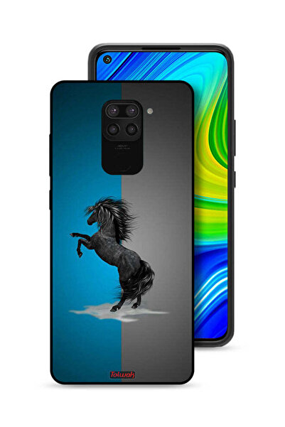 Tolwak غطاء حماية لهاتف شاومي ريدمي نوت 9 بتصميم فن الحصان