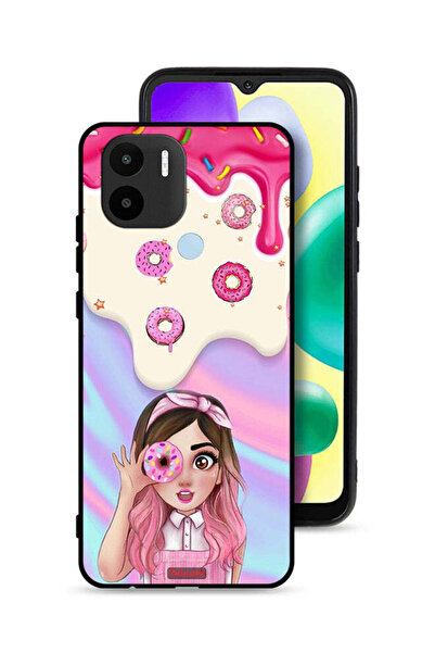 Tolwak غطاء حماية شاومي ريدمي A1 بلس يحمل صورة دونات