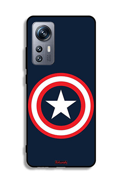 Tolwak Xiaomi 12S Protective Case Cover Captain America