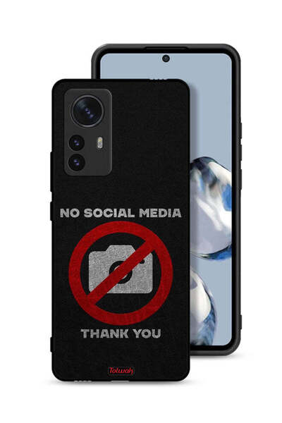 Tolwak غطاء حماية لهاتف Xiaomi 12S Pro لا يدعم وسائل التواصل الاجتماعي، شكرًا لك