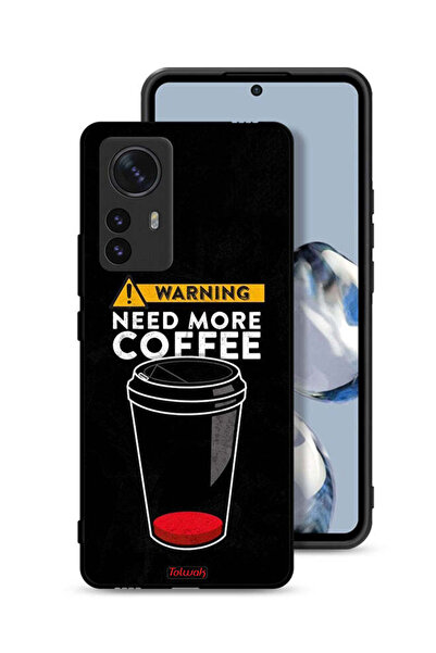 Tolwak غطاء حماية لهاتف Xiaomi 12S Pro - هل تحتاج إلى المزيد من القهوة؟