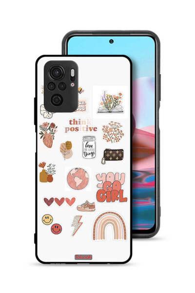 Tolwak Xiaomi Redmi Note 10S Protective Case Cover You Go Girl