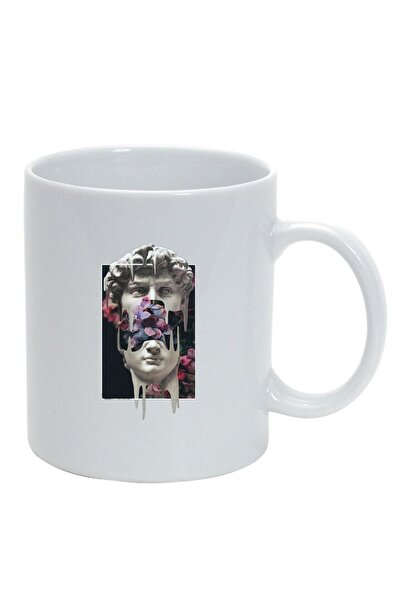 INOVATIX Εξατομικευμένη λευκή κούπα, David, λευκή, D1455, INOVATIX®. 330ml