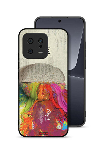 Tolwak غطاء حماية لهاتف Xiaomi 13 بتصميم تجريدي لعلم الدماغ