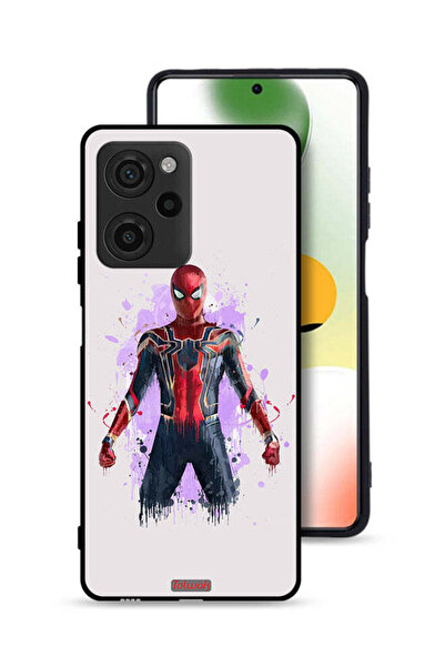 Tolwak غطاء حماية شاومي بوكو X5 برو بتصميم العنكبوت الحديدي