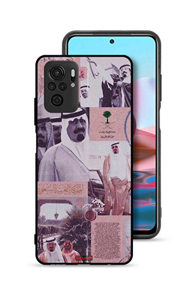 Tolwak غطاء حماية لهاتف شاومي ريدمي نوت 10 4G، ملصق الملك عبد الله العتيق