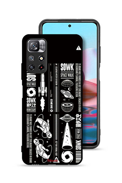 Tolwak غطاء حماية لهاتف شاومي ريدمي نوت 11 4G، ملصق سوك سبيس ووك