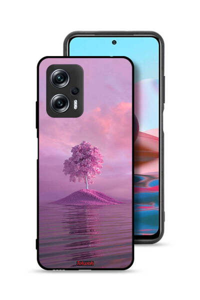 Tolwak غطاء حماية لهاتف شاومي ريدمي نوت 11T برو 5G - شجرة - Unsplash