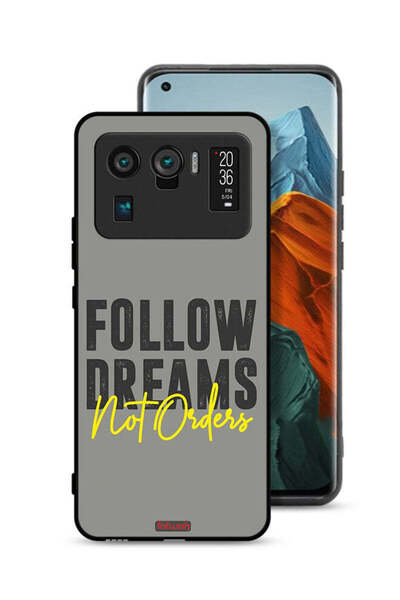 Tolwak غطاء حماية لهاتف شاومي مي 11 ألترا - اتبع الأحلام وليس الأوامر