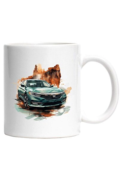 INOVATIX Cana alba personalizata, Honda Accord, Masina, Brand, Stranci, Cer, ...