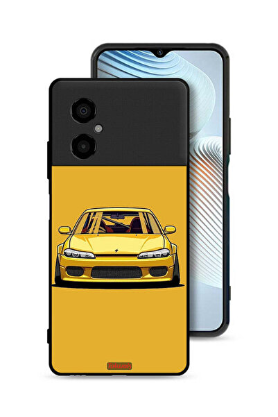 Tolwak Xiaomi Poco M4 5G Protective Case Cover Car Art