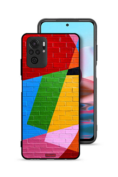 Tolwak غطاء حماية لهاتف Xiaomi Poco M5s برسومات جدارية ملونة