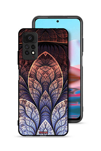 Tolwak غطاء حماية لهاتف شاومي ريدمي نوت 11 برو 5G بتصميم زهور فركتال تجريدي