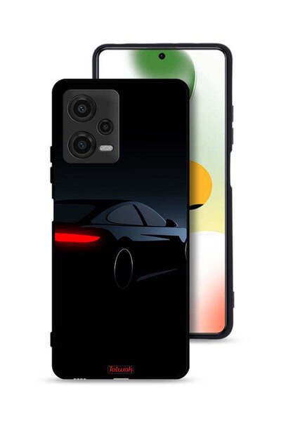 Tolwak غطاء حماية لهاتف Xiaomi Poco X5 - سيارة داكنة