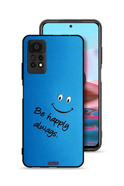 Tolwak غطاء حماية لهاتف شاومي ريدمي نوت 11 برو 5G كن سعيدًا دائمًا