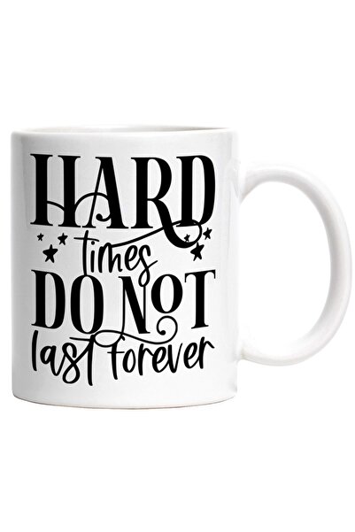 INOVATIX Εξατομικευμένη λευκή κούπα, Οι δύσκολες στιγμές δεν διαρκούν για πάν...