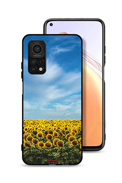 Tolwak غطاء حماية لهاتف شاومي مي 10T 5G بطبعة عباد الشمس تحت السماء