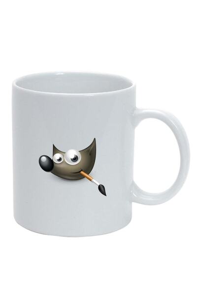 INOVATIX Cana alba personalizata, Fox, alb, D317, INOVATIX®. 330ml