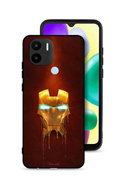 Tolwak غطاء حماية لهاتف شاومي ريدمي A1 بلس من مارفل كوميكس - الرجل الحديدي