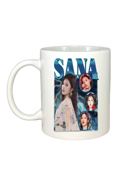 INOVATIX Personalized White Mug, Band/Trophy Sana 2, White Handle and Interior, ®. 330ml