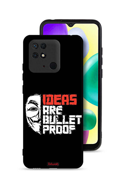 Tolwak أفكار غطاء الحماية لهاتف Xiaomi Redmi 10C مضادة للرصاص