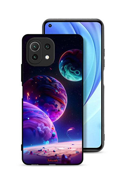 Tolwak غطاء حماية لهاتف شاومي مي 11 لايت بنمط كوكبي