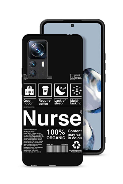 Tolwak غطاء حماية لهاتف Xiaomi 12T Pro بتصميم ممرضة