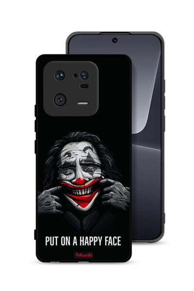 Tolwak غطاء حماية لهاتف Xiaomi 13 Pro بوجه سعيد