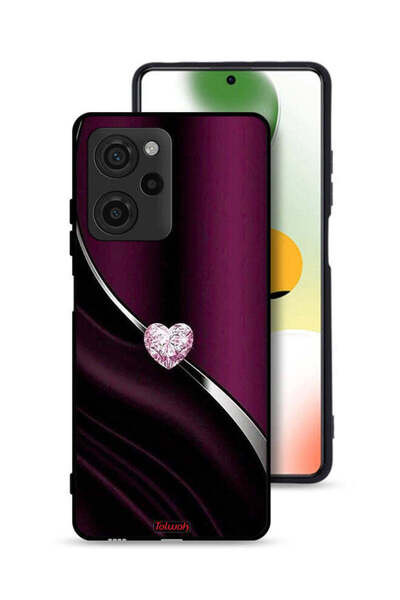 Tolwak غطاء حماية شاومي بوكو X5 برو بتصميم قلب ماسي