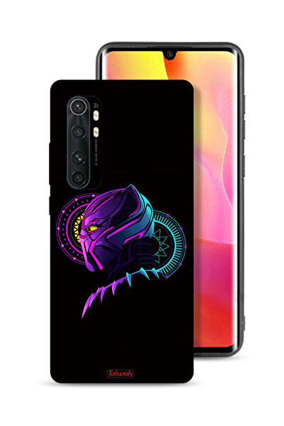 Tolwak غطاء حماية لهاتف شاومي مي نوت 10 لايت، رسم فني رقمي بسيط عالي الدقة