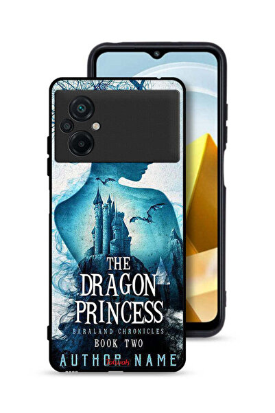 Tolwak غطاء حماية لهاتف Xiaomi Poco M5 4G بتصميم أميرة التنين