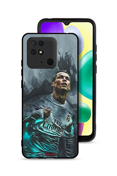 Tolwak غطاء الحماية Xiaomi Redmi 10C غطاء حماية كريستيانو رونالدو الفني