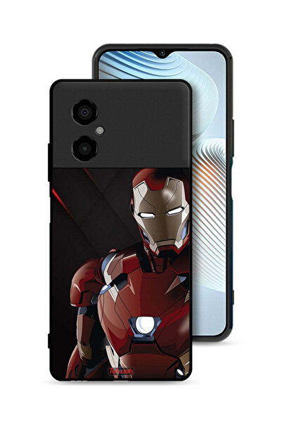 Tolwak غطاء حماية لهاتف شاومي بوكو M4 5G، الرجل الحديدي