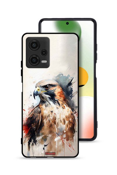 Tolwak غطاء حماية Xiaomi Poco X5 بتصميم نسر تجريدي