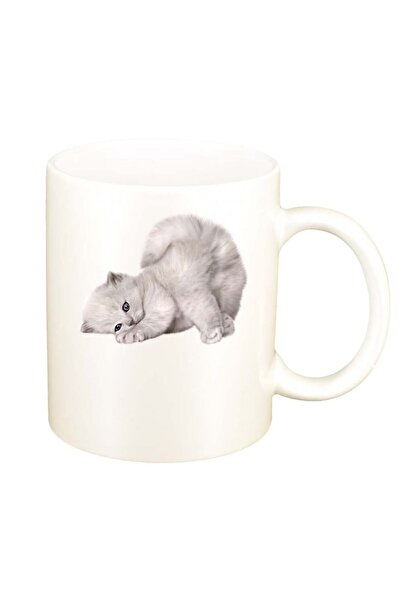 INOVATIX Cana alba personalizata, Cat, D423, INOVATIX®. 330ml