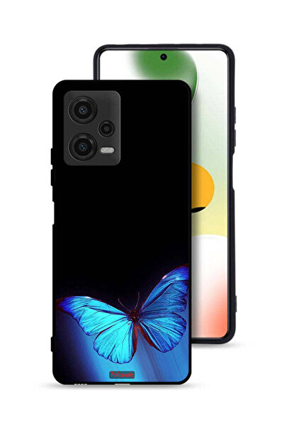 Tolwak غطاء حماية لهاتف Xiaomi Poco X5 بتصميم فراشة