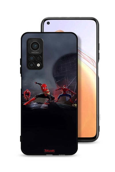 Tolwak Xiaomi Mi 10T 5G Protective Case Cover Three Spiders