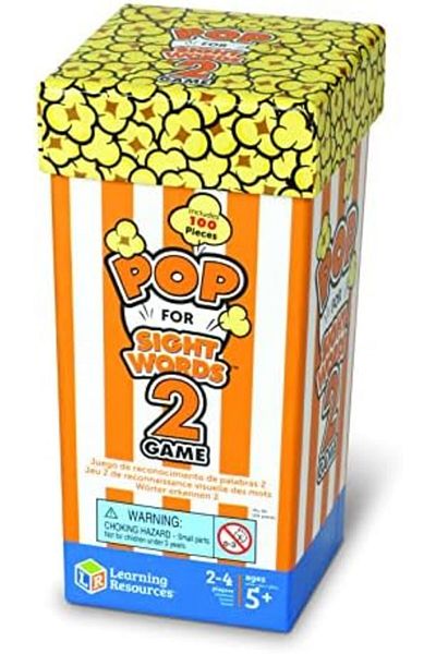 Learning Resources Pop For Sight Words 2 Game, Ler8630