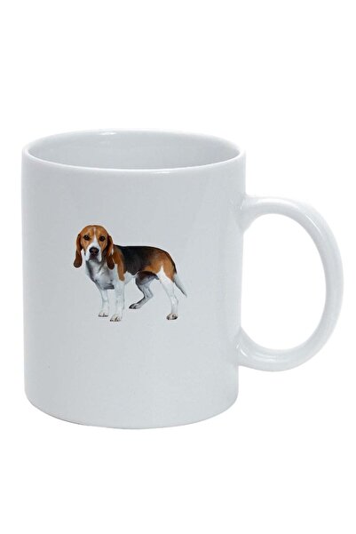 INOVATIX Персонализирана бяла чаша, Куче, бяла, D348, INOVATIX®. 330 мл