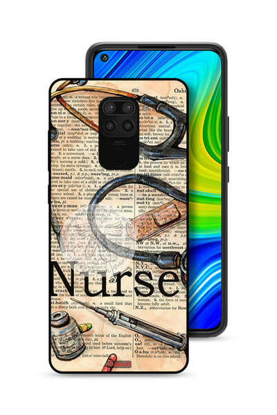 Tolwak غطاء حماية لهاتف شاومي ريدمي نوت 9 - أدوات ممرضة عتيقة