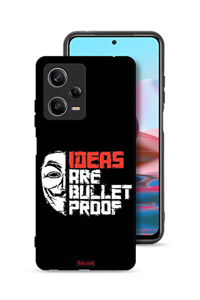 Tolwak أفكار غطاء الحماية لهاتف Xiaomi Redmi Note 12 Pro مضادة للرصاص