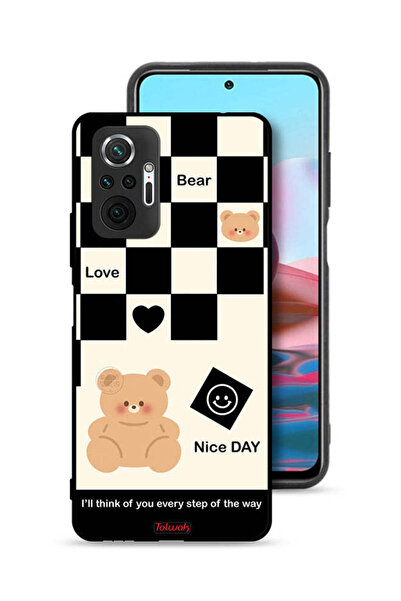 Tolwak غطاء حماية لهاتف شاومي ريدمي نوت 10 برو 4G سأفكر فيك في كل خطوة على ال...