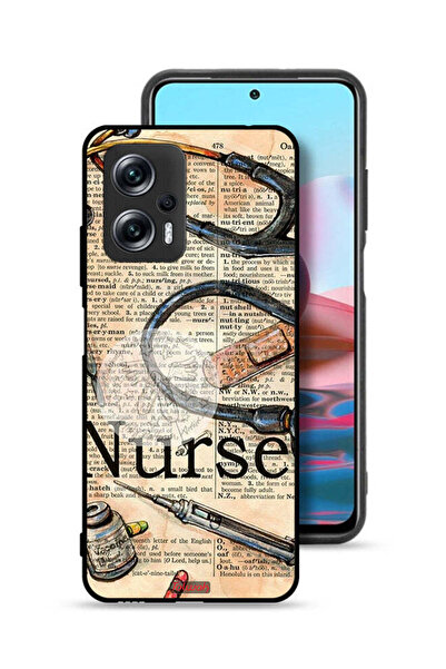 Tolwak غطاء حماية Xiaomi Poco X4 GT بتصميم أدوات التمريض العتيقة